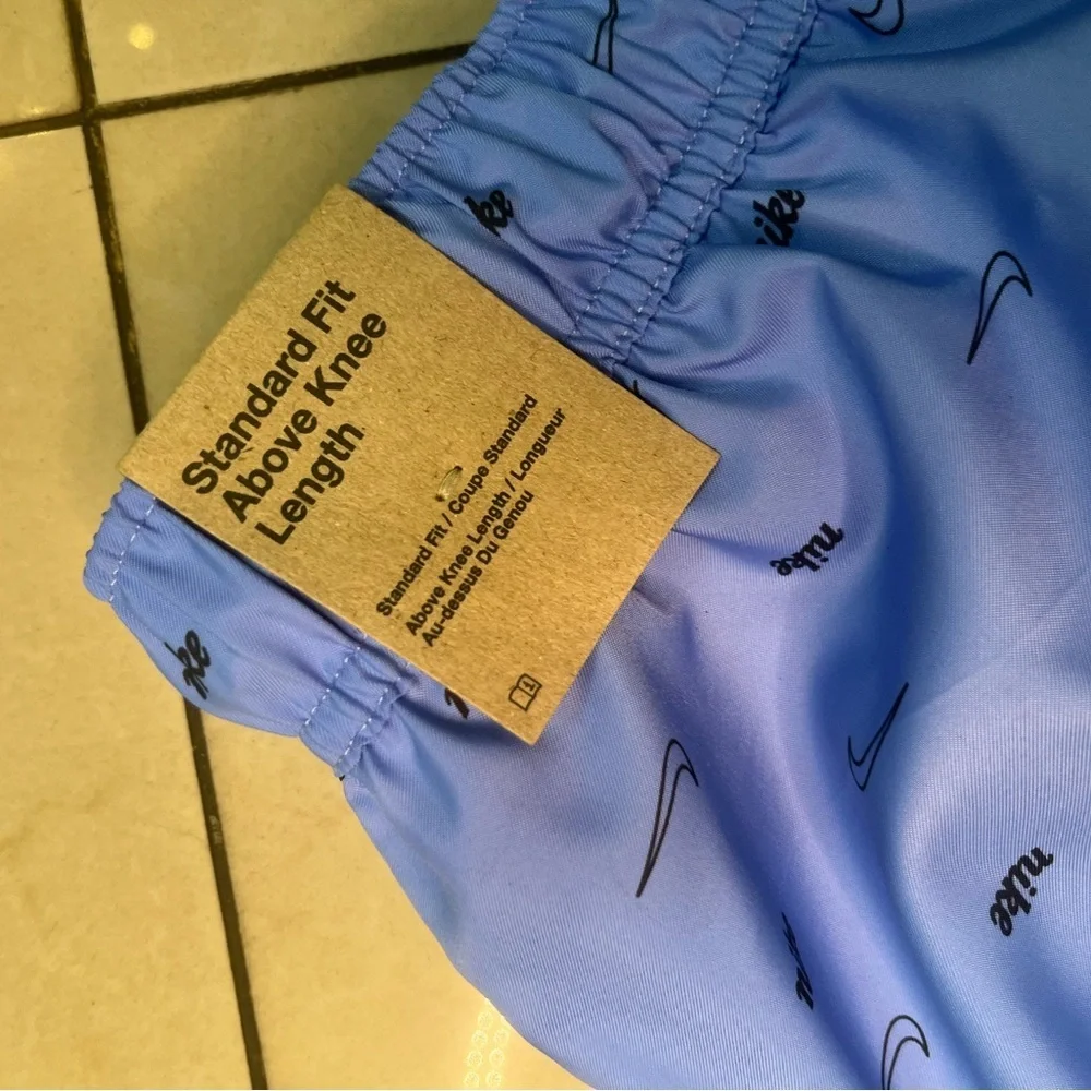 Nike Men's Club Woven Allover Print CTB Flow Shorts, S - Royal Pulse